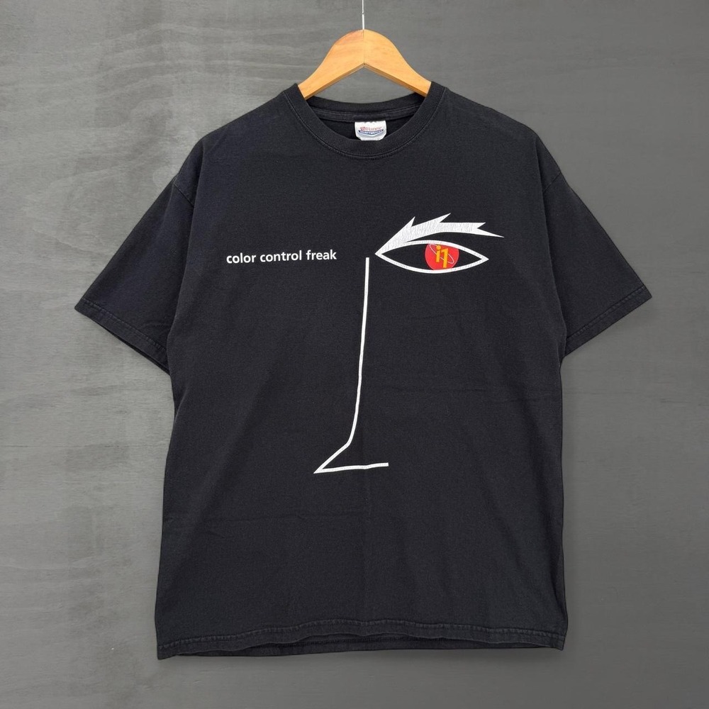 Vintage GretagMacbeth X-Rite i1 Color Management Promotion Tech Shirt Large